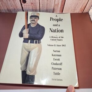 A People and a Nation History of the United‎ States Since 1865